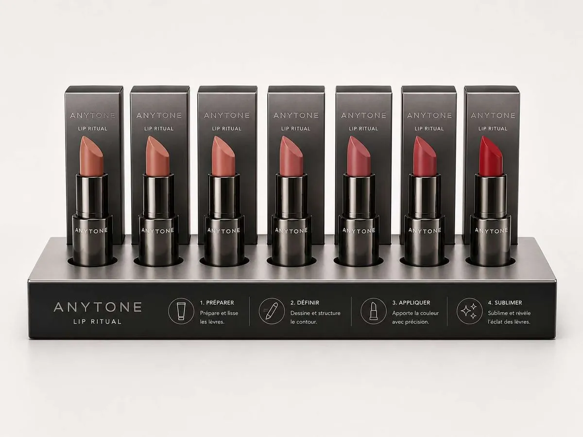 ANYTONE Lip Ritual counter display