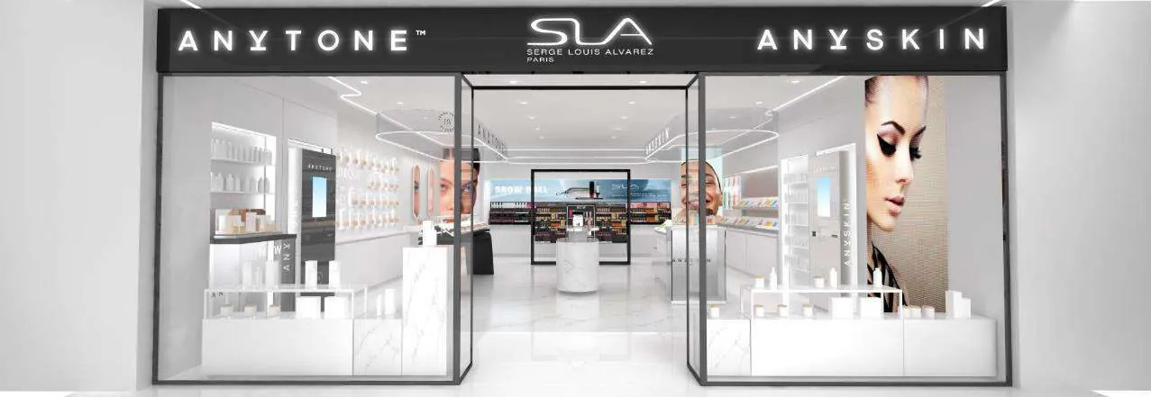 Brand boutique merchandising render